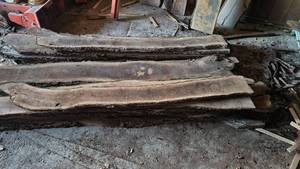 Black Walnut,Live Edge Planks (15) 202.5 Board Ft.  1 12  Thick