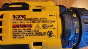 DeWALT 12  Cordless Drill Driver, Brushless ( New)