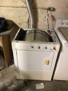 lot 164 image: Kenmore dryer and Roper washing machine