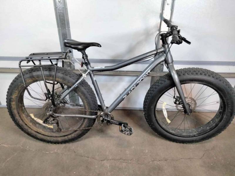 lot 168 image: Black Point Aluminum Amarok XLT 1X10 22 Fat Tire Bike