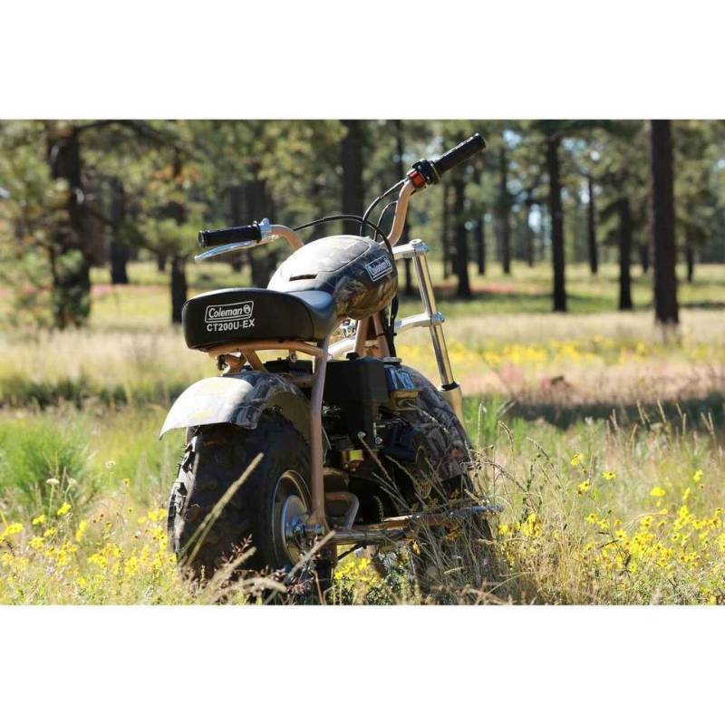 lot 176 image: NEW Coleman Powersports CT200U-EX Mini Bike in Camo