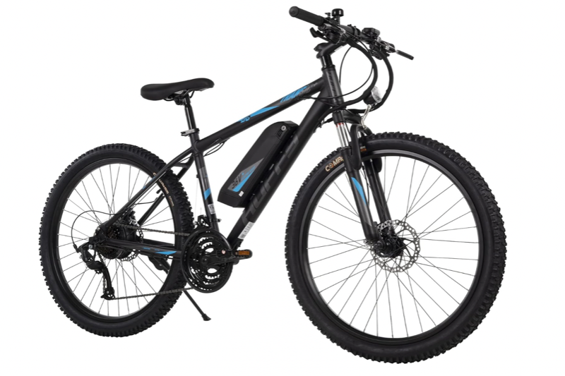 lot 472 image: Huffy Transic Plus Mens 26 21-Speed 36V Electric Mountain Bike