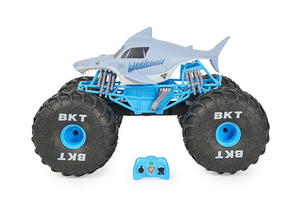 lot 101 image: New Monster Jam Mega Megalodon Remote-Controlled Truck