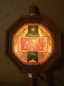 lot 20 image: VINTAGE SPECIAL EXPORT COACH LAMP BAR LIGHT - WORKS - NICE - COOL OLD SCHOOL PIECE - GREAT CHRISTMAS GIFT - APPROX - SEE PICTURES