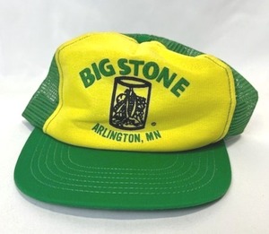 lot 7 image: Vintage Big Stone (Arlington, MN) Snap Back Truckers Hat