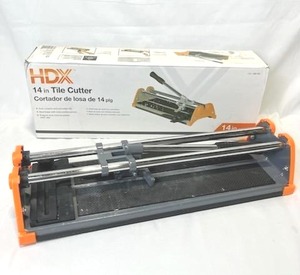 lot 22 image: HDX 14 inch Tile Cutter