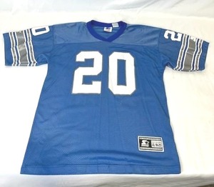 lot 28 image: Vintage Detroit Lions Barry Sanders #20 NFL Starter Jersey Youth XL (18-20)