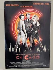 lot 35 image: 24 x 36 Chicago Movie Poster