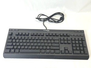 lot 45 image: HyperX Alloy Core RGB Computer Gaming Computer Keyboard in Good Working Condition