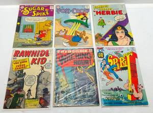Misc. 12 Cent Comics And More Including Rawhide Kid (In Protective Sleeves)