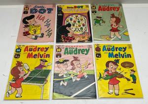 Vintage 1960s Comics & More including Little Audrey & Little Dot (In Protective Sleeves)