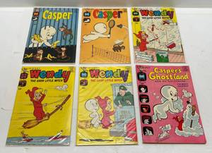 Vintage 1960s Comics & More including Casper (In Protective Sleeves)