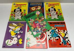 Vintage 1960s-70s Kids Activity Books (Never Used)