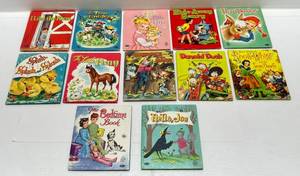 Vintage 1960s Whitman Kids Miniature Books Including Snow White 5 12 x 6 12 (Very Nice COndition)