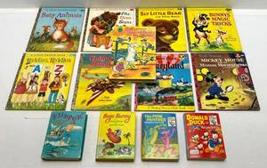 Vintage 1960s Whitman Kids Books Including Donald Duck & More (Very Nice COndition)