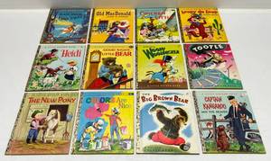 Vintage 1950s Little Golden Books Including Woody Woodpecker & More (Very Nice Condition)