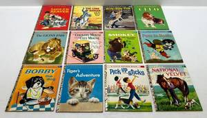 Vintage 1950s Little Golden Books Including Smokey The Bear & More (Very Nice Condition)
