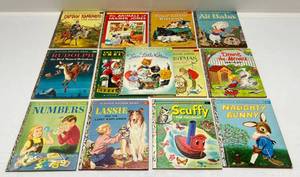 Vintage 1950s Little Golden Books Including Dennis The Menace & More (Very Nice Condition)