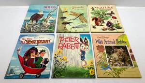 Vintage 1960s Whitman Childrens Books Including Walt Disney &amp More (Very Clean)