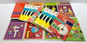 Vintage Childrens Activity &amp Learning Books (Never Used)