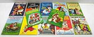 1950s Misc. Childrens Wonder Books Including Pinocchio &amp More (Like New)
