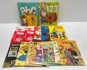 Vintage 1950s Golden Books, Wonder Books, Whitman Childrens Books &amp More (Very Clean)