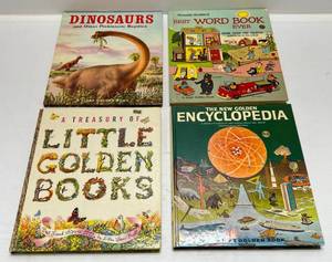 Vintage 1960s Golden Press Childrens Books (Very Clean)