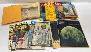 Vintage Moon Landing Memorabilia