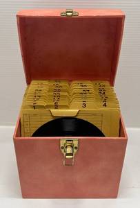 Vintage  Carrying Case Of 45s