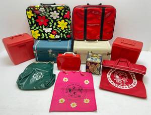 Vintage Travel Cases, 45 Album Carrying Cases & More