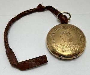 1921 Illinois Gold Filled Full Hunter Grade 305 17 Jewel Model 7 Pocket Watch (WORKS)
