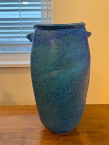 Handmade Pottery Vase - Signed