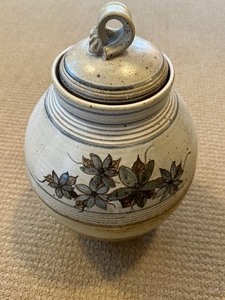 Handmade Lidded Pottery Jar