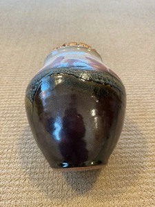 Handmade Pottery Jar with Cork Stopper