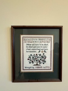 Framed Needle Point