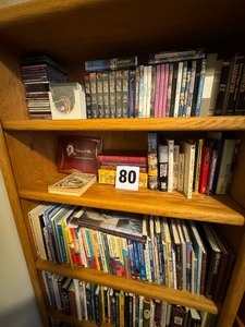 Mixed Lot of Books, Cds, Dvds