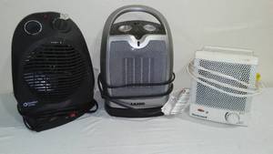 lot 567 image: Heaters(3). All Tested And Work.