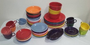 lot 589 image: Fiesta Ware, Great Colors And Condition.
