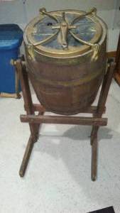 lot 598 image: Antique Butter Churn.