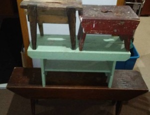 lot 663 image: Vintage Benches.