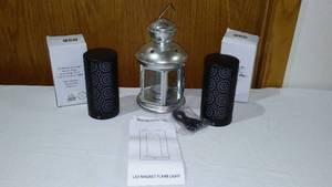lot 705 image: Led Magnet Flame Light(2) And More.