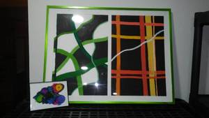 lot 746 image: Colorful Artwork (2)