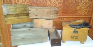 lot 750 image: Vintage Borden Box, And More.