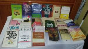 lot 765 image: Christian Religious Books - 2 Dozen.
