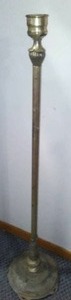 lot 773 image: Floor Lamp Candle Holder.