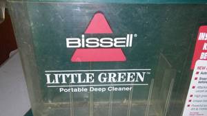 lot 790 image: Bissell Little Green Cleaning Machine Powers Up.