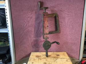 lot 67 image: Primitive Drill Press