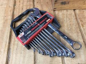 lot 68 image: Tool Shop 11pc Combination Wrench Set