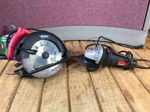 lot 78 image: Circular Saw - Angle Grinder