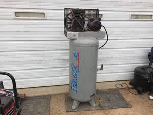 lot 7 image: BelAire Upright 60 Gallon Air Compressor